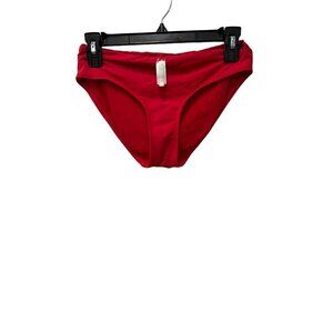 New Sea Level Women's Size US 4 Mid Bikini Bottoms Red